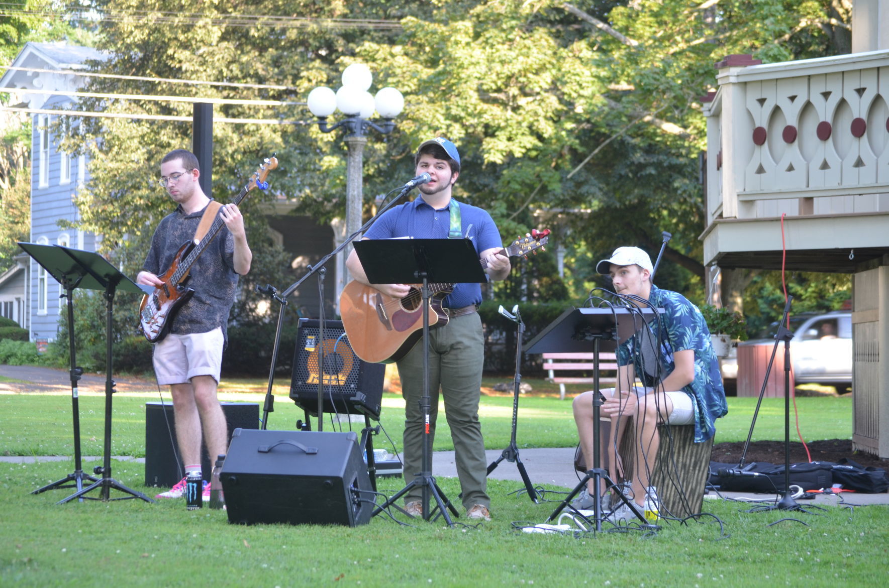 Magi with Justin Bloss take the Muldoon Park stage